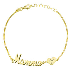 Bracelet Maman avec Cœur Je T'aime Beaucoup