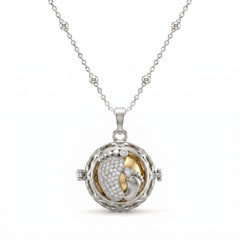 Collana Chiama Angeli con Piedini Zirconati