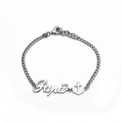 Pappa-armband med ankare
