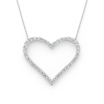 Collana Cuore Tennis Big 3 mm - My Mo Gioielli